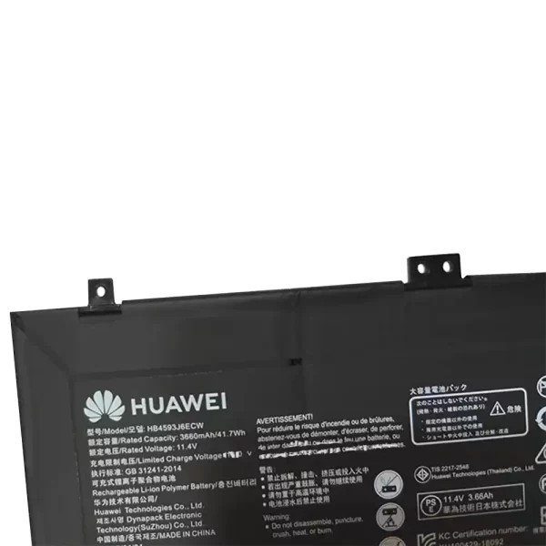 Laptop akkumulátort az HUAWEI Matebook 13,MateBook 13 AMD,MateBook 13 HN-W19L,MateBook 13 i7 - Image 3