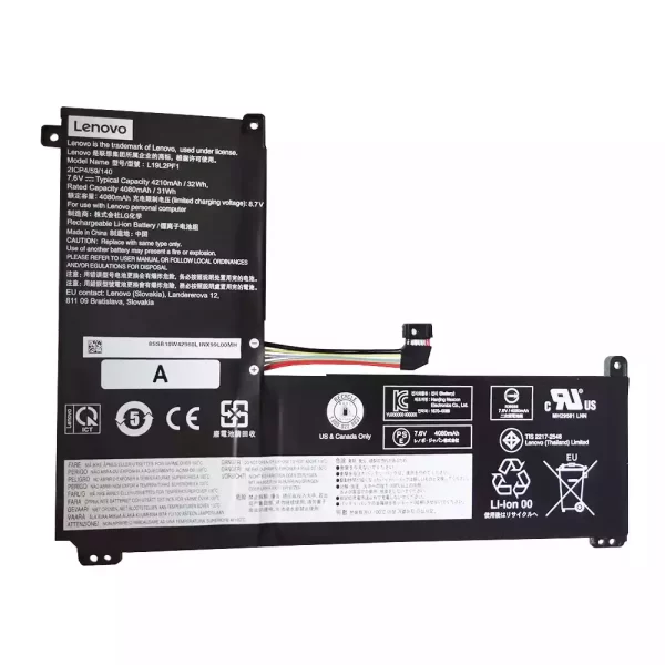 Laptop akkumulátort az LENOVO L19L2PF1 L19C2PF1 L19M2PF1