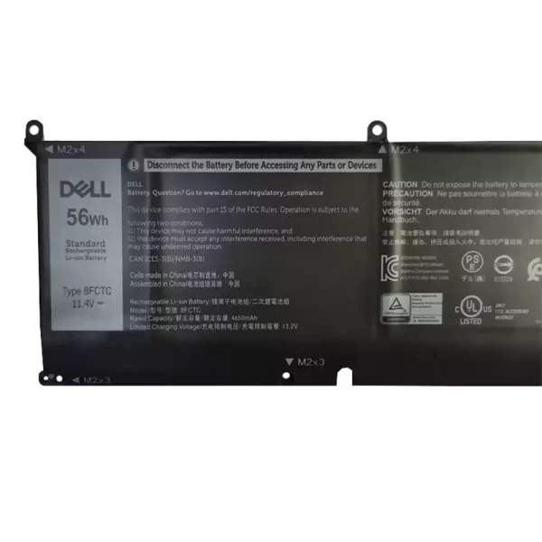Laptop akkumulátort az DELL 8FCTC - Image 3