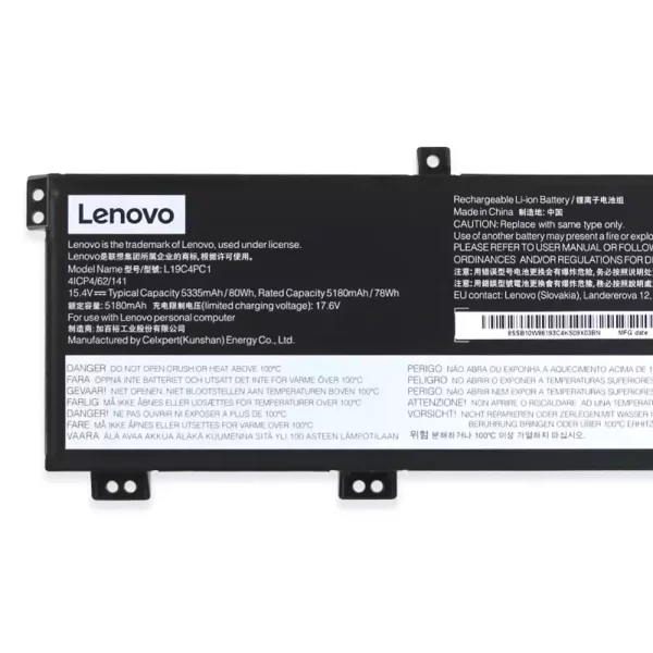 Laptop akkumulátort az LENOVO L19C4PC1 L19M4PC1 - Image 3
