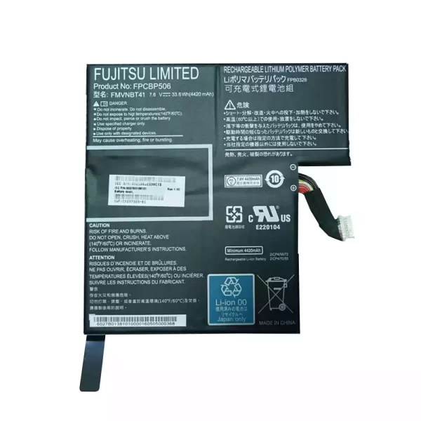 Laptop akkumulátort az FUJITSU FPCBP506 FMVNBT41 FPB0328