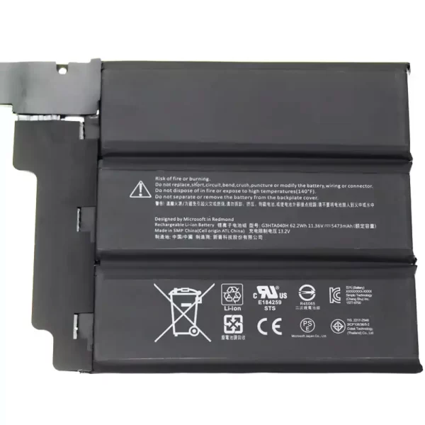 Laptop akkumulátort az Microsoft G3HTA040H G3HTA041H - Image 3