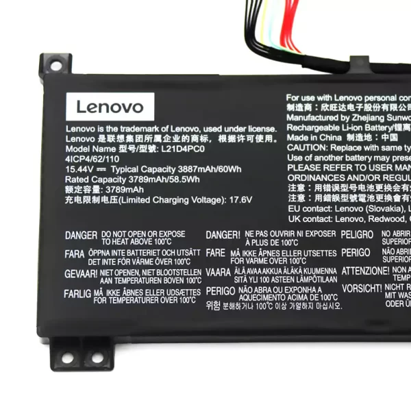 Laptop akkumulátort az LENOVO L21D4PC0 - Image 3