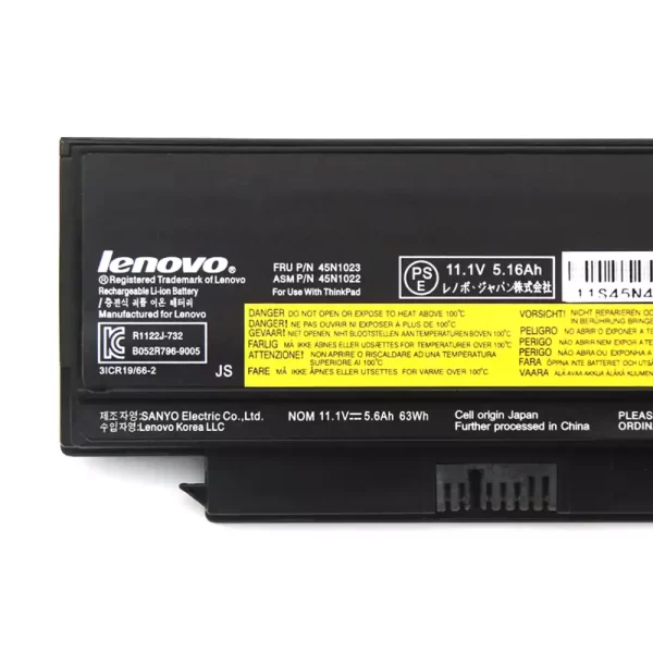 Laptop akkumulátort az LENOVO 45N1022 45N1023 45N1024 45N1025 - Image 3