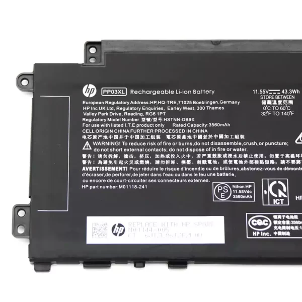 Laptop akkumulátort az HP PV03XL PP03XL - Image 3