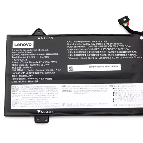 Laptop akkumulátort az LENOVO L19M4PDC L19L4PDC L19C4PDC - Image 3