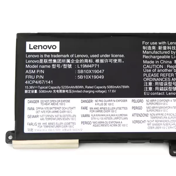 Laptop akkumulátort az LENOVO L19M4P71 L19C4P71 L19L4P71 - Image 3