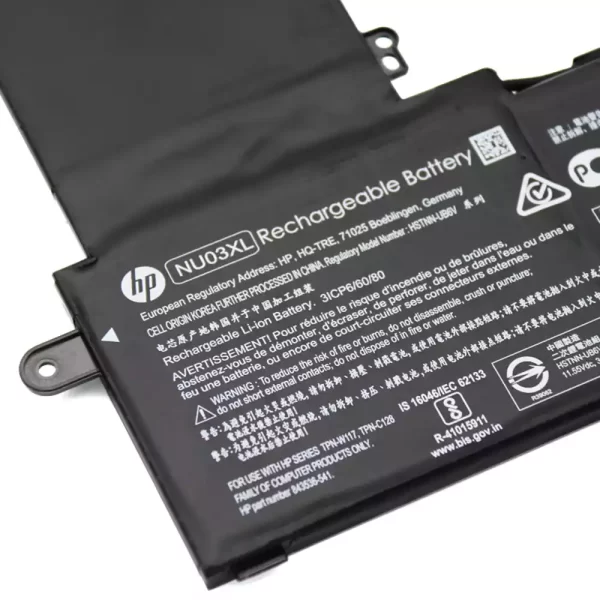 Laptop akkumulátort az HP TPN-W117 TPN-C128 HSTNN-UB6V 844201-855 843536-541 - Image 3