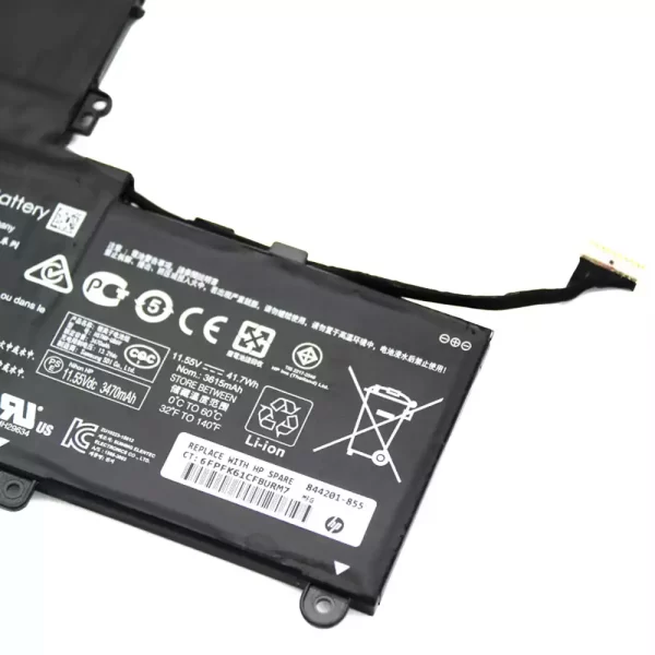 Laptop akkumulátort az HP TPN-W117 TPN-C128 HSTNN-UB6V 844201-855 843536-541 - Image 4