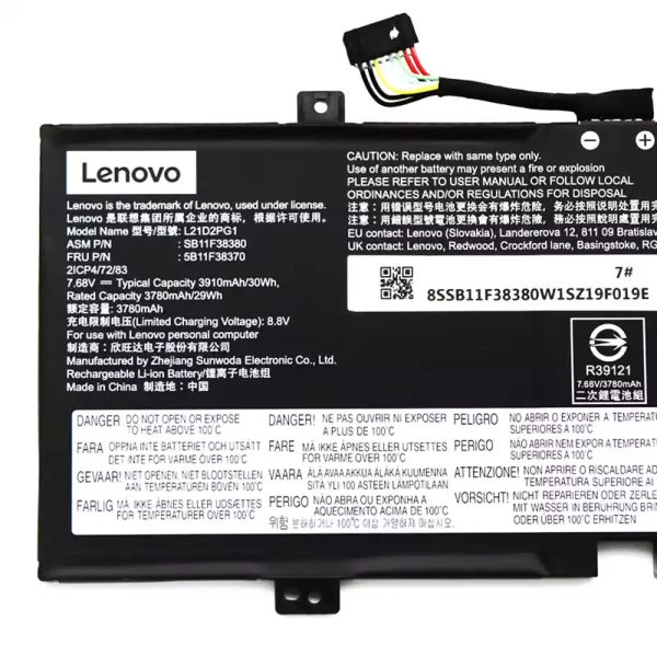 Laptop akkumulátort az LENOVO L21D2PG1 L21C2PG1 L21M2PG1 - Image 3