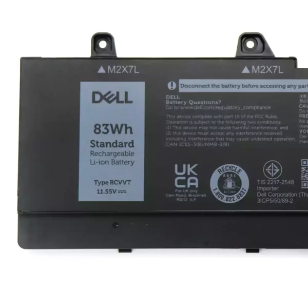 Laptop akkumulátort az DELL RCVVT - Image 3
