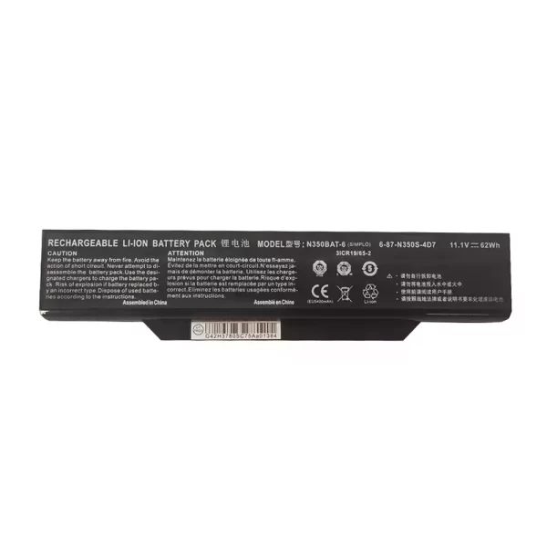 Laptop akkumulátort az CLEVO N350BAT-6 6-87-W350S-4D7