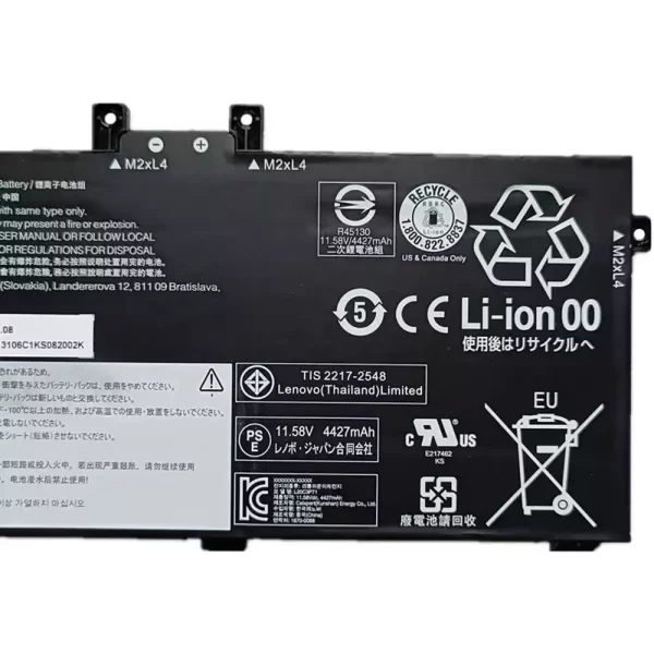 Laptop akkumulátort az LENOVO L20M3P71 L20L3P71 L20C3P71 L20D3P71 - Image 4