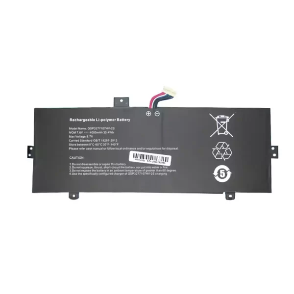 Laptop akkumulátort az GSP3277107HV-2S