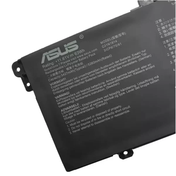 Laptop akkumulátort az ASUS C31N1914 - Image 3