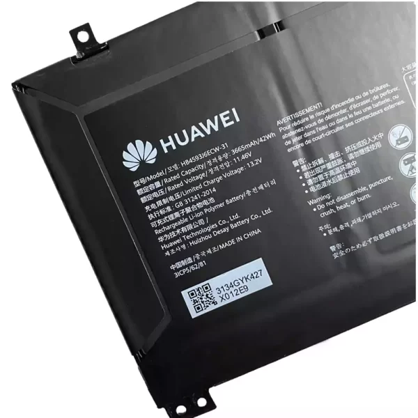 Laptop akkumulátort az HUAWEI MateBook13,WRTB-WFH9L,WRTB-WFH9F,WRTB-WFE9L WRT-W19 WRT-W09 HN-W19L - Image 3