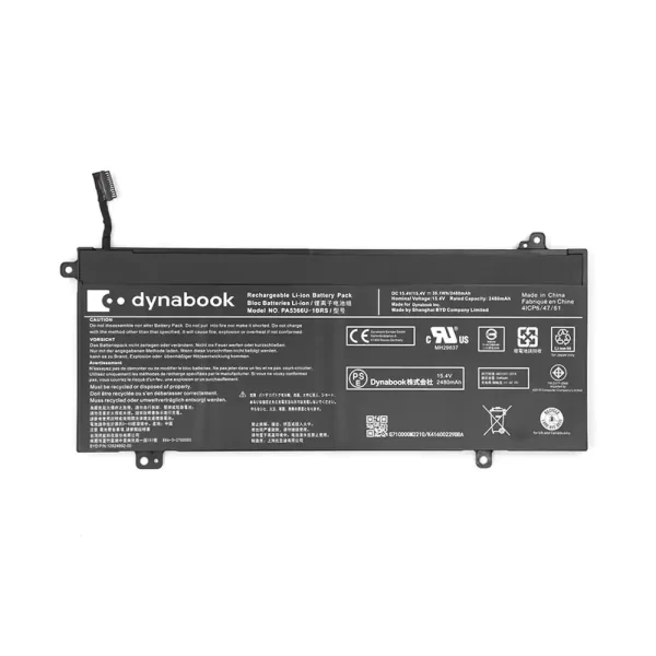 Laptop akkumulátort az TOSHIBA Dynabook PA5366U-1BRS