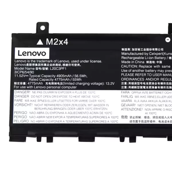 Laptop akkumulátort az LENOVO L20D3PF0 L20C3PF1 L20M3PF1 - Image 3
