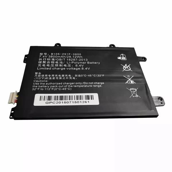 Tablet akkumulátort az HASEE B105-2S1P-3800