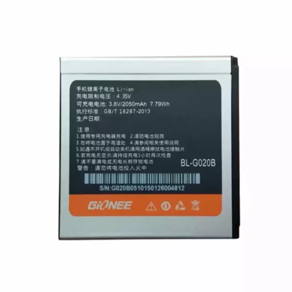 Mobiltelefon akkumulátort BL-G020B alkalmas GIONEE W900