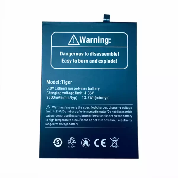 Mobiltelefon akkumulátort alkalmas uleFone Tiger