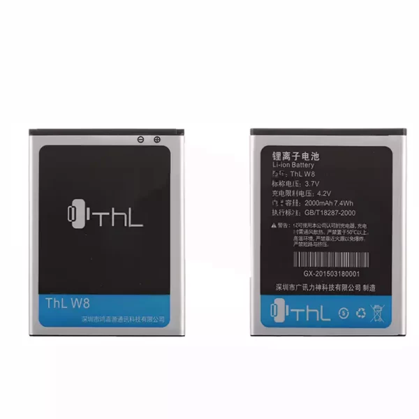 Mobiltelefon akkumulátort alkalmas THL W8
