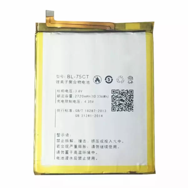 Mobiltelefon akkumulátort BL-75CT alkalmas koobee M9
