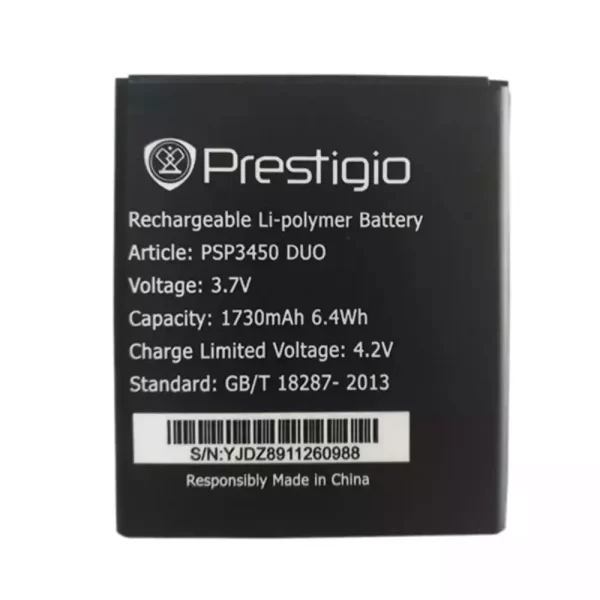 Mobiltelefon akkumulátort alkalmas Prestigio PSP3450 DUO