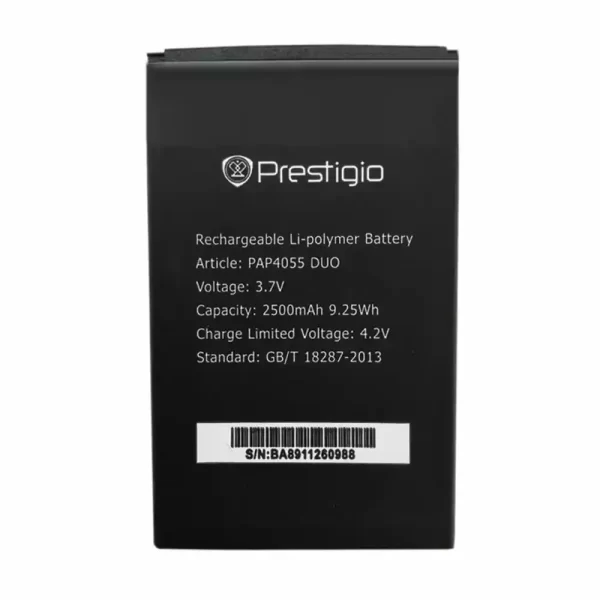 Mobiltelefon akkumulátort alkalmas Prestigio PAP4055 DUO