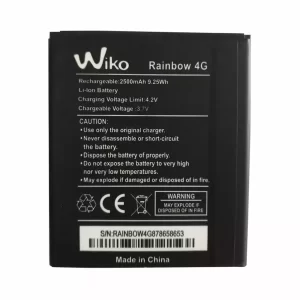 Mobiltelefon akkumulátort alkalmas Wiko Rainbow 4G
