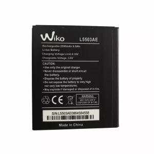 Mobiltelefon akkumulátort alkalmas Wiko L5503AE