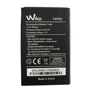 Mobiltelefon akkumulátort alkalmas Wiko Lenny