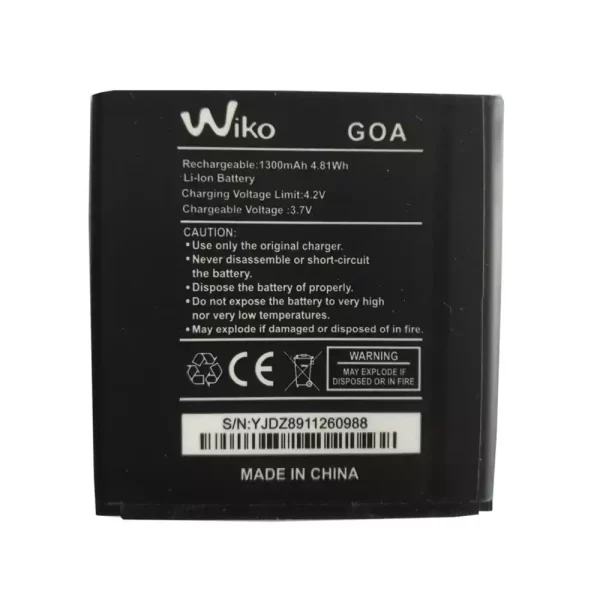 Mobiltelefon akkumulátort alkalmas Wiko GOA