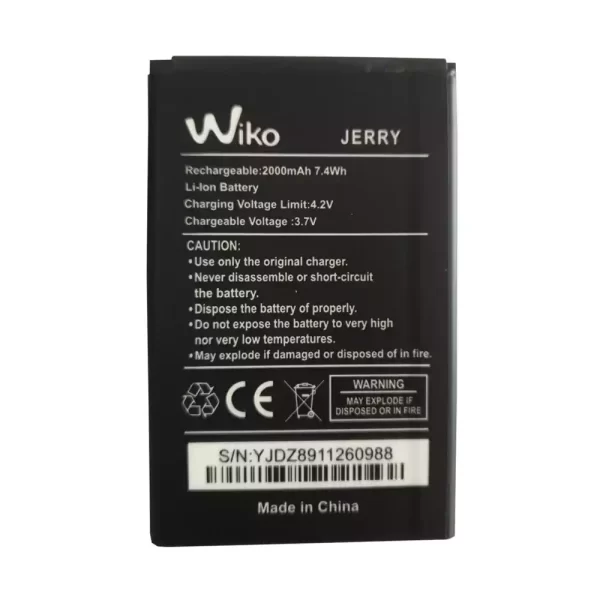 Mobiltelefon akkumulátort alkalmas Wiko JERRY