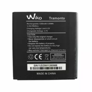 Mobiltelefon akkumulátort alkalmas Wiko Tramonto