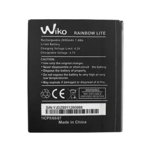 Mobiltelefon akkumulátort alkalmas Wiko Rainbow LITE