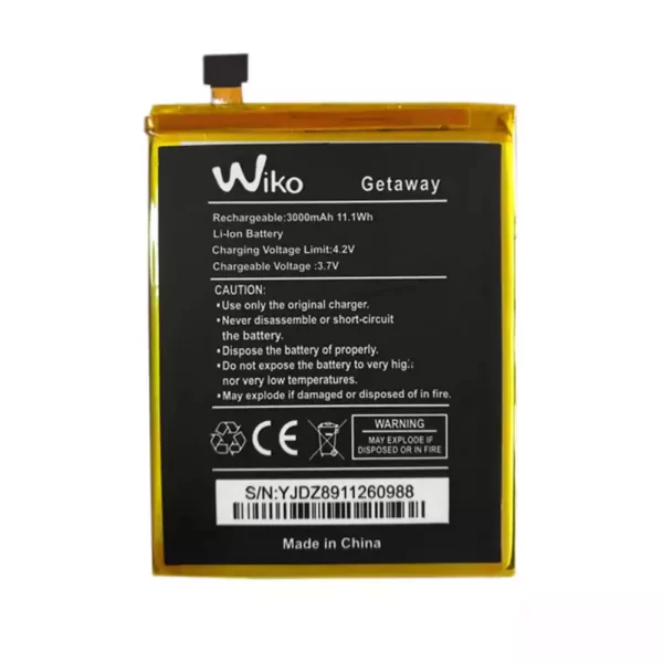 Mobiltelefon akkumulátort alkalmas Wiko Getaway