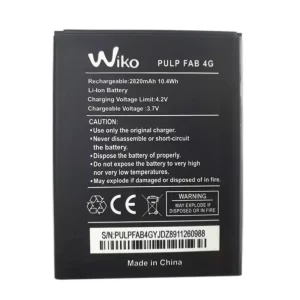 Mobiltelefon akkumulátort alkalmas Wiko PULP FAB 4G
