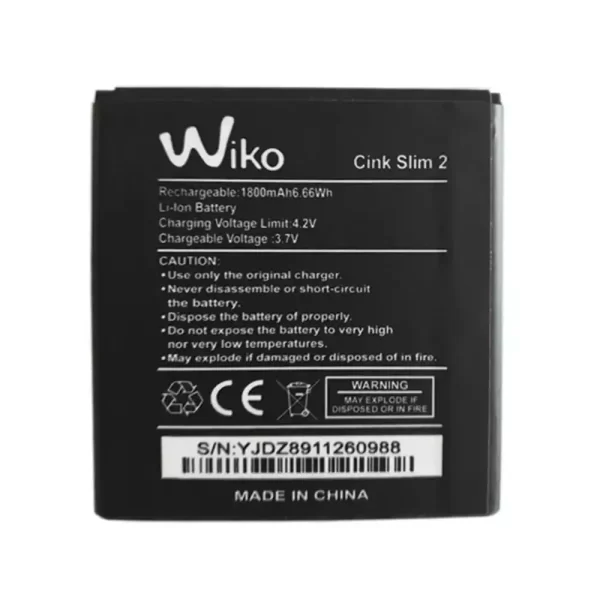 Mobiltelefon akkumulátort alkalmas Wiko Cink Slim 2