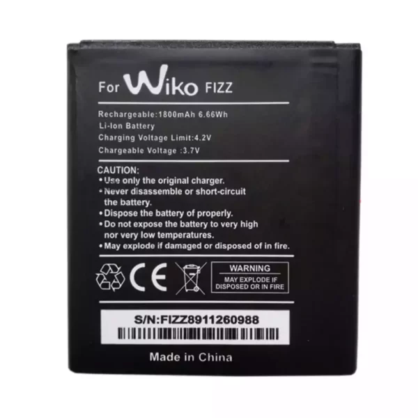Mobiltelefon akkumulátort alkalmas Wiko FIZZ