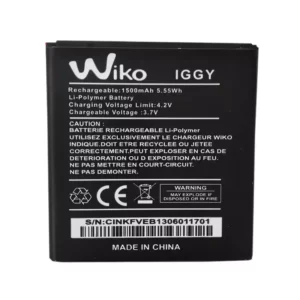 Mobiltelefon akkumulátort alkalmas Wiko IGGY