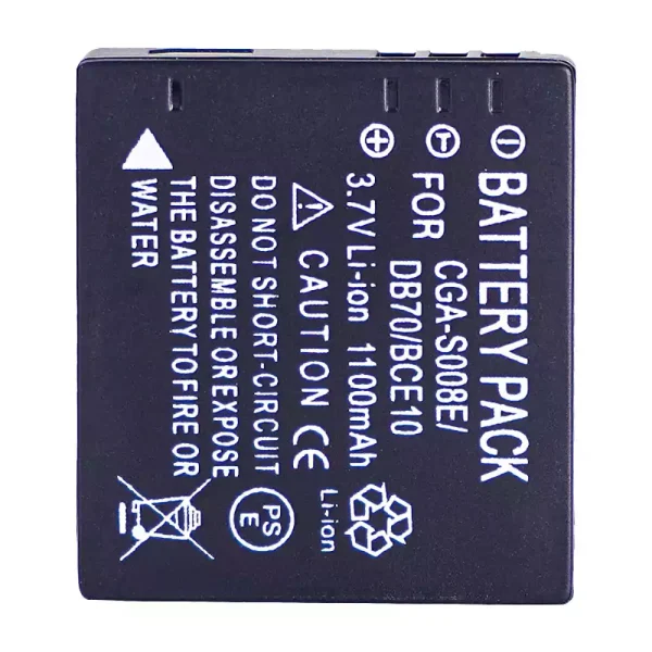 kamera akkumulátor/akku az PANASONIC SDR-S7 SDR-S9 SDR-S10 SDR-S10P1 SDR-S15 SDR-S20 SDR-S25 SDR-S26 SDR-SW20 SDR-SW21 SDR-SW28 - Image 4