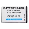 kamera akkumulátor/akku az CASIO NP-90 CNP-90