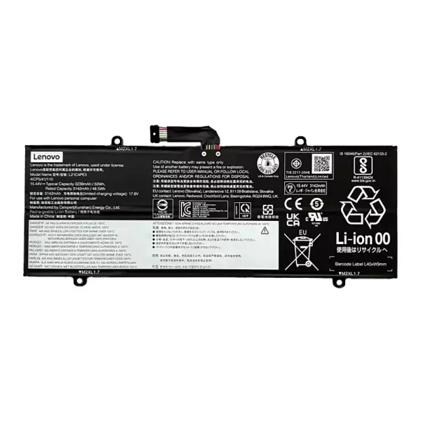 Laptop akkumulátort az LENOVO L21C4PE3 L21M4PE4