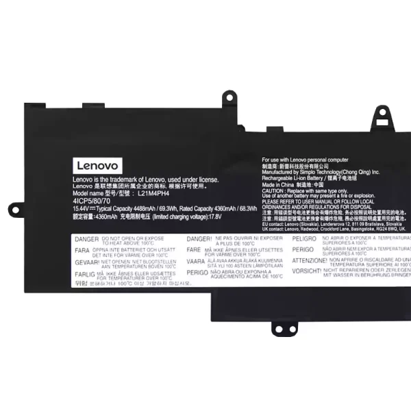 Laptop akkumulátort az LENOVO L21M4PH4 L21C4PH4 L21D4PH4 - Image 3