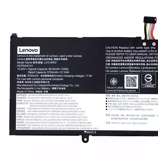 Laptop akkumulátort az Lenovo L21C4PE2 L21M4PE2 L21D4PE1 - Image 2