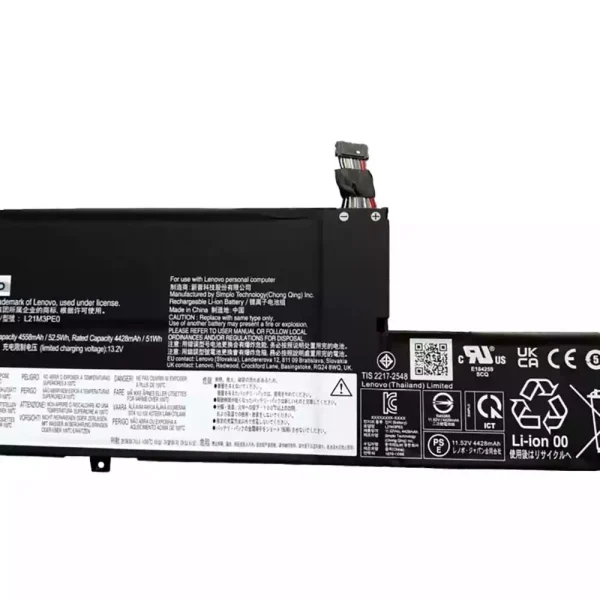 Laptop akkumulátort az LENOVO L21M3PE0 L21C3PE0 L21L3PE0 L21B3PE0 - Image 3