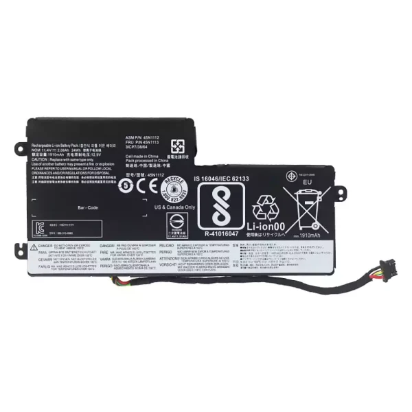 Laptop akkumulátort az LENOVO 45N1112 45N1113