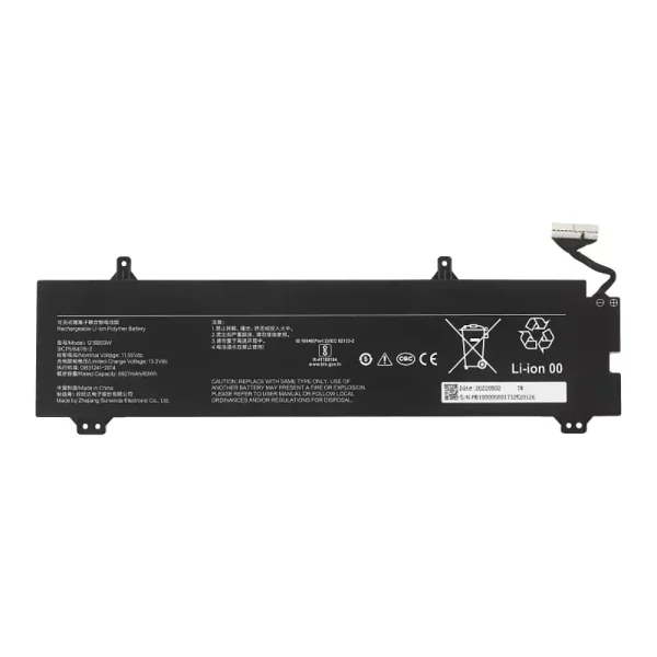 Laptop akkumulátort az G16B03W,Redmi G Pro 2022/Redmi G Pro 2024