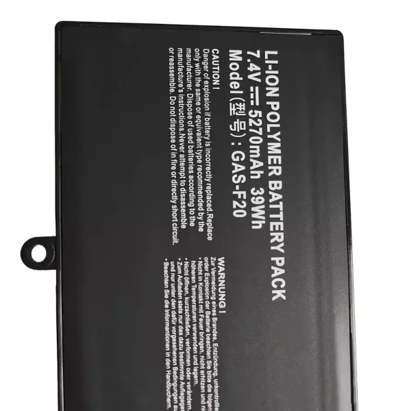 Laptop akkumulátort az GAS-F20 - Image 4